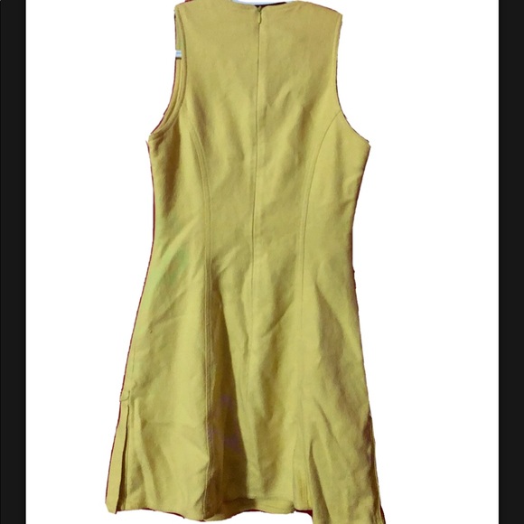 Vintage Versace Yellow Dress - Picture 2 of 7